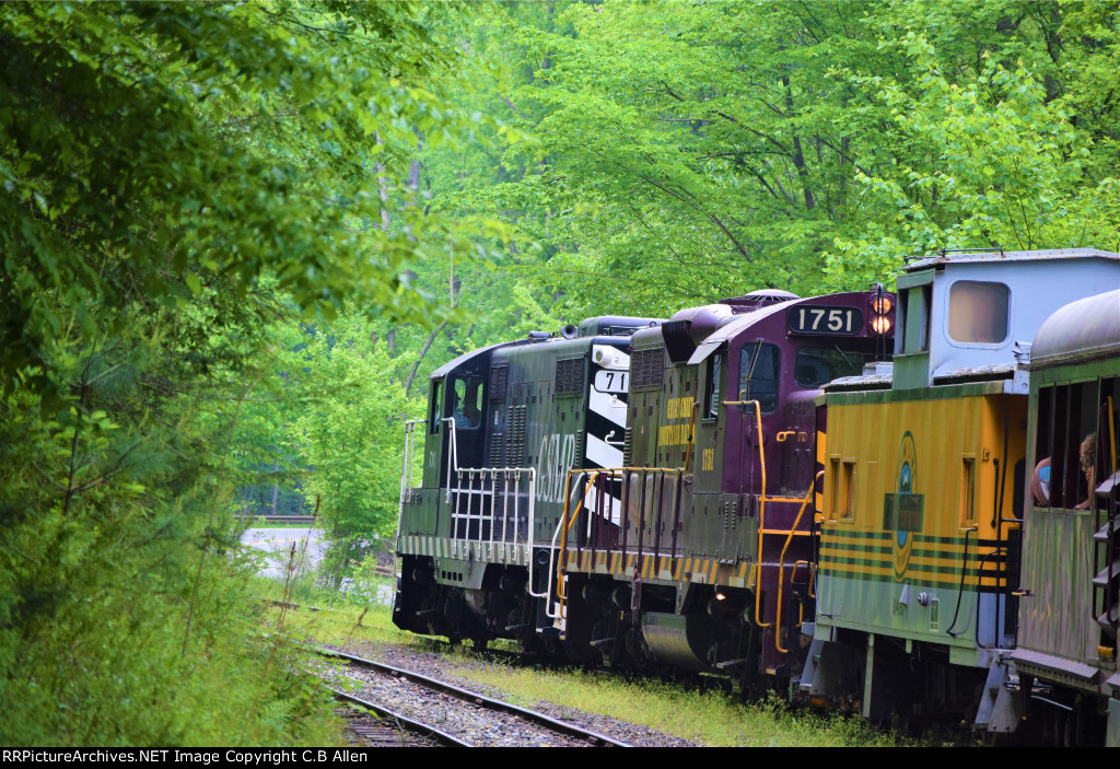 Re-Coupled Ready To Head Back To Bryson City